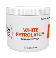 White Petroleum Jelly by Dynarex, CHOOSE single 15 oz Jar or Case of 12