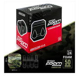 **(EXPIRE DATE IS 10-24)** 50% OFF FK Irons Ergo Disposable Foam Grip Covers - Camo - Box of 24