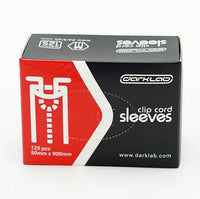 Clip Cord Sleeves CHOOSE BRAND & WIDTH, 125 pcs/box