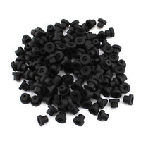*** Grommet Nipples, 100pc CHOOSE STYLE: Black | Clear | Assorted Colors