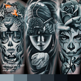 World Famous Tattoo Ink - World Famous Ink A.D. PANCHO PASTEL GREY SET | Available in 1oz & 4oz