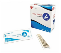 Dynarex Cotton Tipped Applicator 6", 1,000 per box.