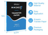 Spirit CLASSIC Thermal Transfer Paper or Emalla Brand. CHOOSE 8.5 x 11 or 8.5 x 14, 100/box. Made in the USA