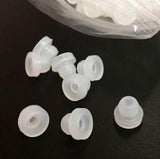 *** Grommet Nipples, 100pc CHOOSE STYLE: Black | Clear | Assorted Colors