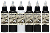 Nocturnal Tattoo Ink - Full Set of 6 Bottles