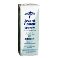 NON-STERILE, Non Woven Gauze SPONGES, 4 ply, 200/Sleeve. CHOOSE SIZE