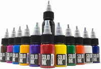 Solid Ink : Travel Set(s) - Half Ounce (1/2 oz), Choose 12 Bottle or 25 Bottles. Best Deal!