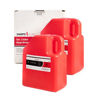 Sharps Mail Back Disposal System CHOOSE SIZE. (comes with prepaid box and postage)