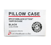 Hospital Grade PILLOW Covers, Tissue/Poly, 21 x 30, CHOOSE Color: BLACK or BLUE. 100 per case.