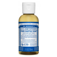 Dr Bronner's Castille Soap, choose Size: 2oz, 8oz, 16oz or 1/2 Gallon.