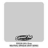 Eternal Ink - Neutral Opaque Gray 20/40/60/80 CHOOSE BOTTLE SIZE