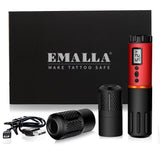 ***(why pay more)*** Emalla G1 EAGE Wireless Tattoo Pen 1 Year Warranty. Choose Color