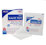 STERILE Gauze PAD/SPONGES, non woven 4 ply. 50 packs/box, 2 per pack, total 100. CHOOSE Size