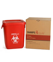 **(IN STORE PICKUP ONLY)** Sharps Mail Back Disposal System 28 Gallon. Comes with prepaid box and postage.
