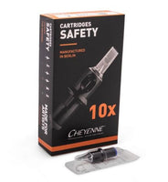 Cheyenne Safety Cartridge MAGS, 10/box. *SE* = Soft Edge = Curved, CHOOSE CONFIGURATION, Straight, SE, TX. *We reserve the right to ship 2 boxes of the 10x package in place of the 20x.