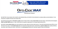 ***BACK IN STOCK*** Opticide "MAX", CHOOSE 1 Gallon, 24oz Spray Bottle or WIPES. ***CAN ONLY SHIP VIA UPS***