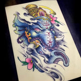 *** Soft Real Silica Blank Tattoo Practice Skin, CHOOSE REGULAR OR XTRA THICK Sizes 5.5" x 7.5" or 8" x 12"